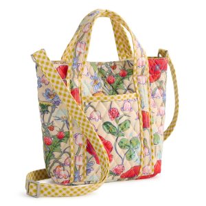Mini Hathaway Tote All the pretty wildflowers in Premium cotton