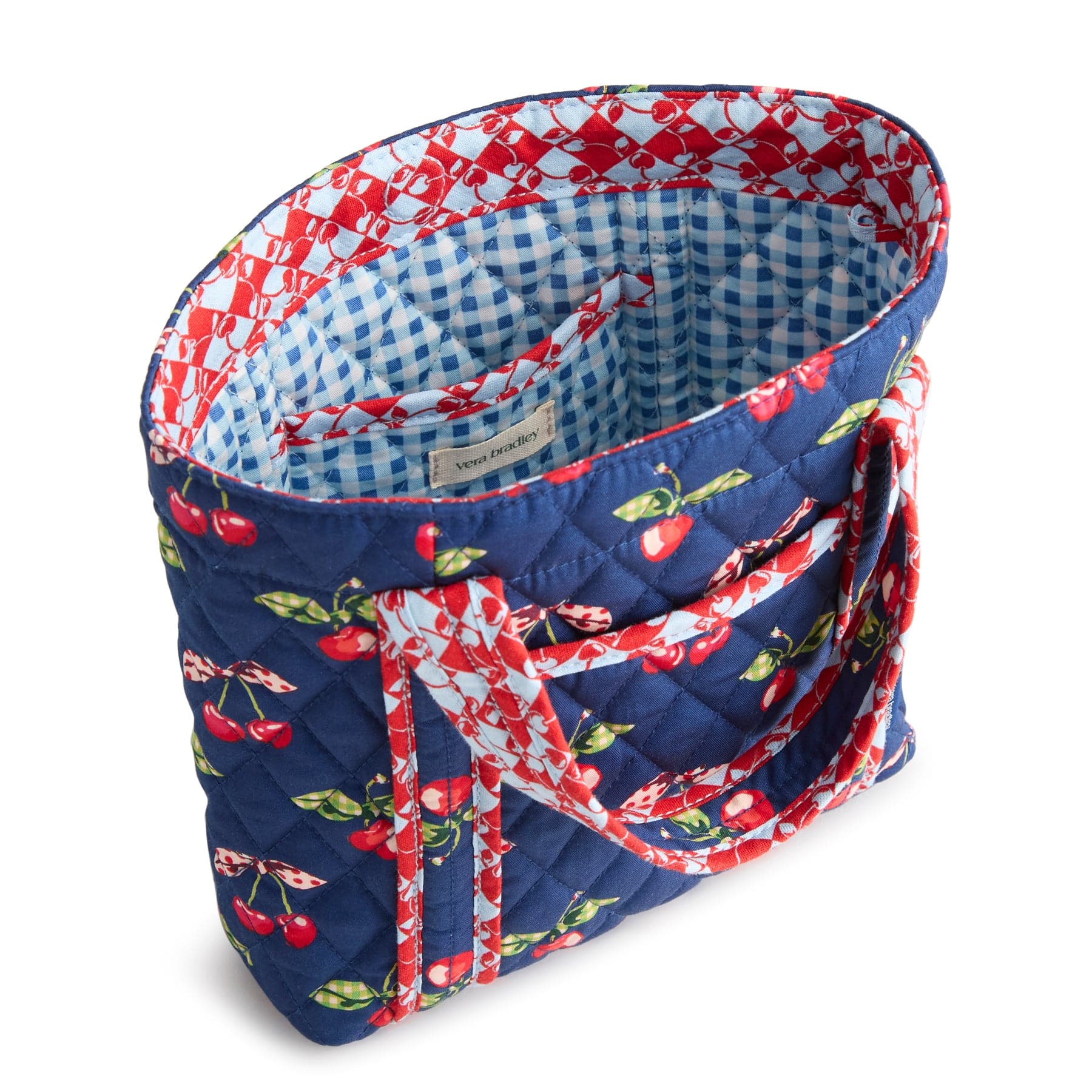Mini Hathaway Tote Cherry picking in Premium cotton - Image 4