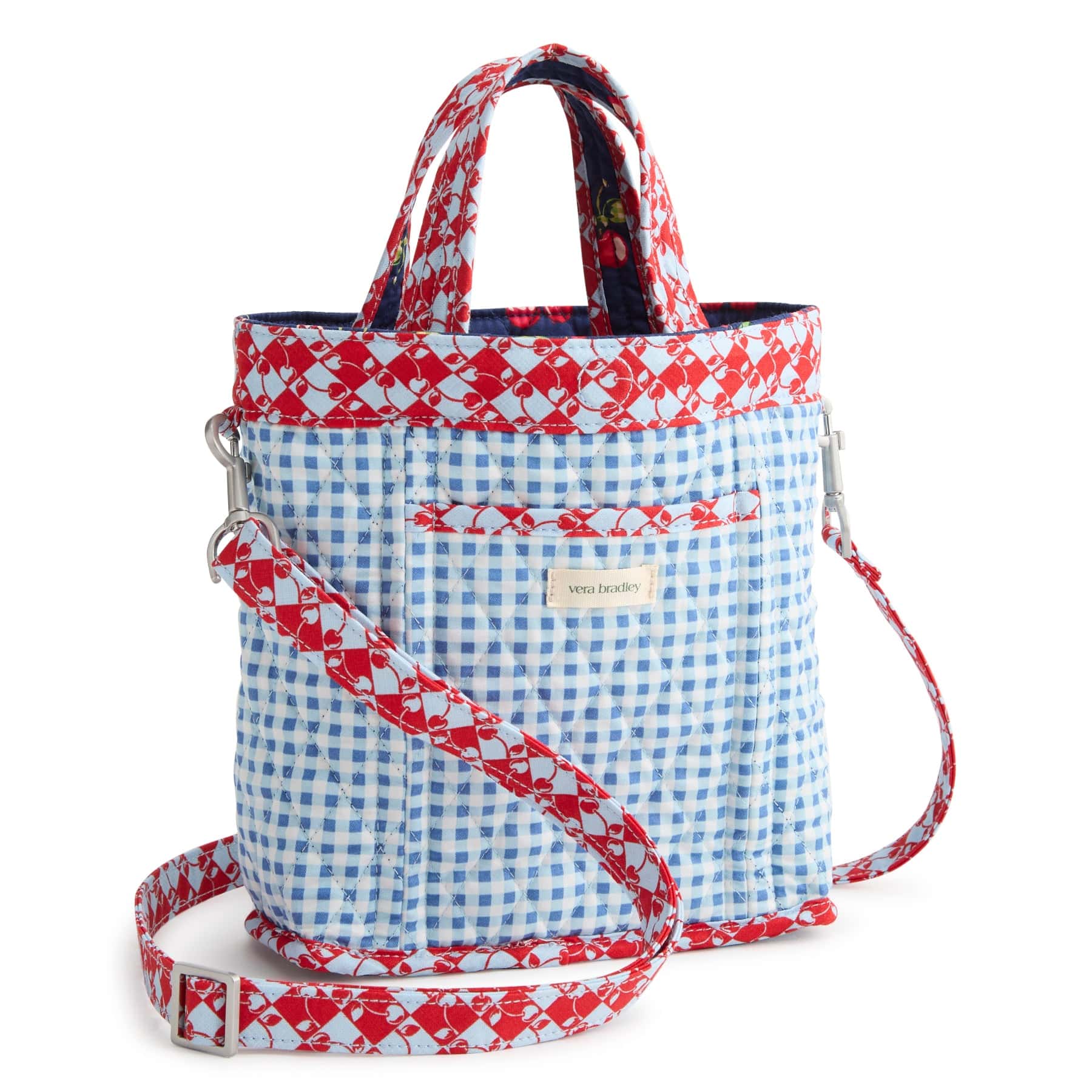 Mini Hathaway Tote Cherry picking in Premium cotton - Image 2