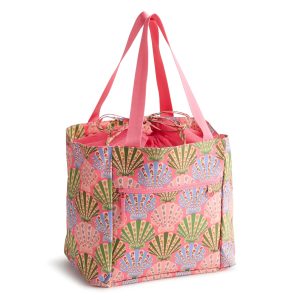 Drawstring Family Tote Cottage shells in Ripstop