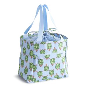 Drawstring Family Tote Slow dance in Ripstop