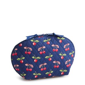 Large Dome Cosmetic Cherry picking in Premium cotton