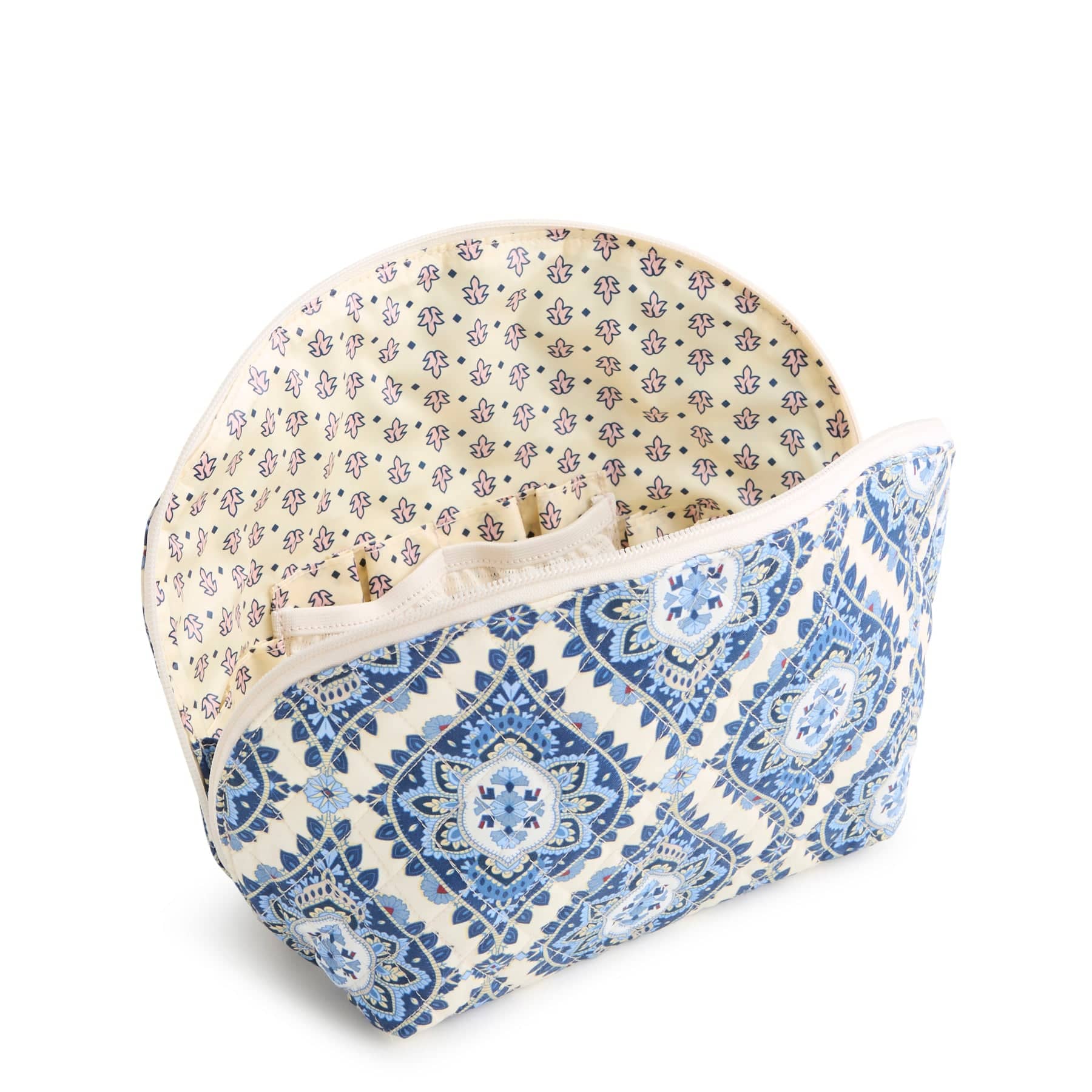 Large Dome Cosmetic Cambridge blues in Premium cotton - Image 2
