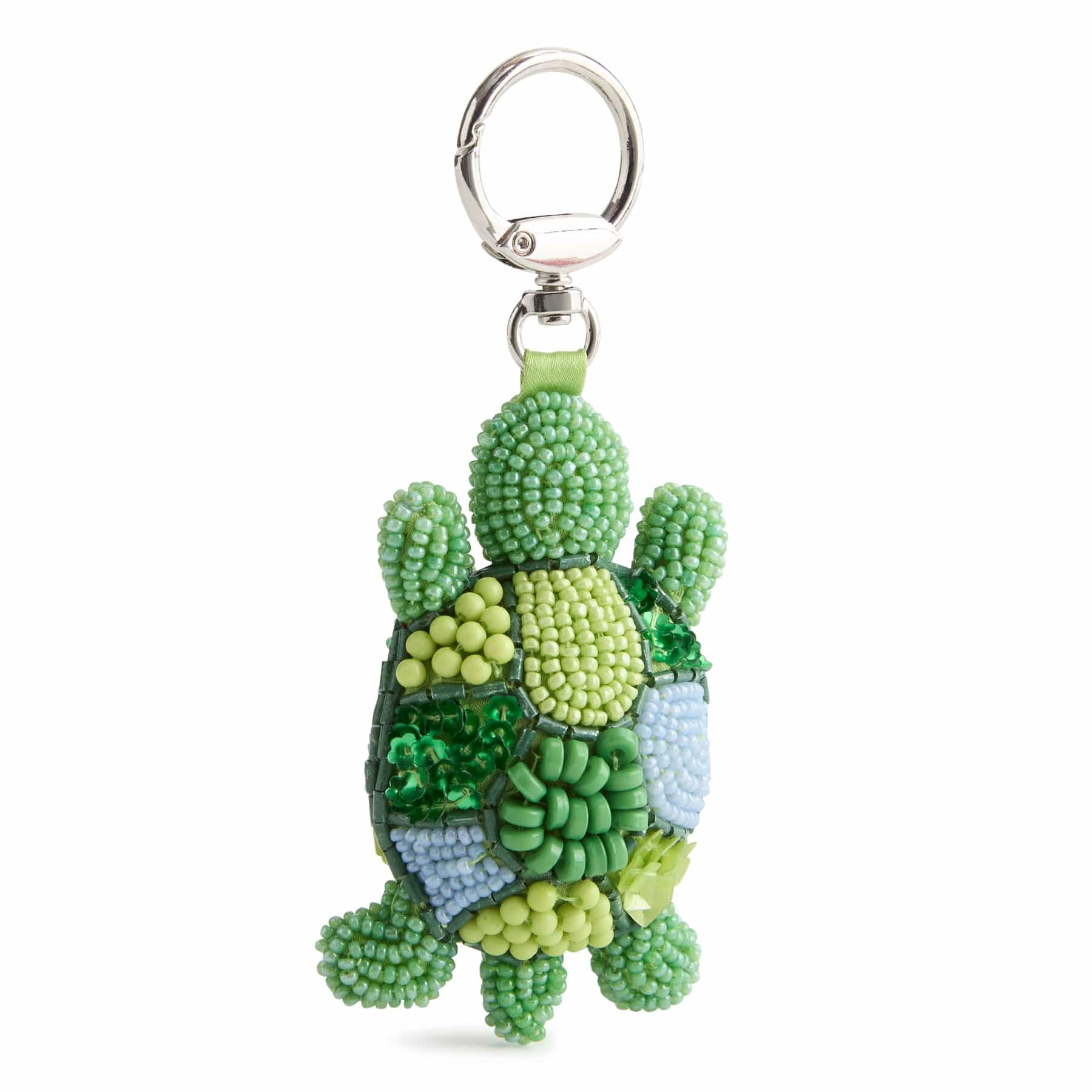 Beaded Turtle Bag Charm Slow dance in Beaded