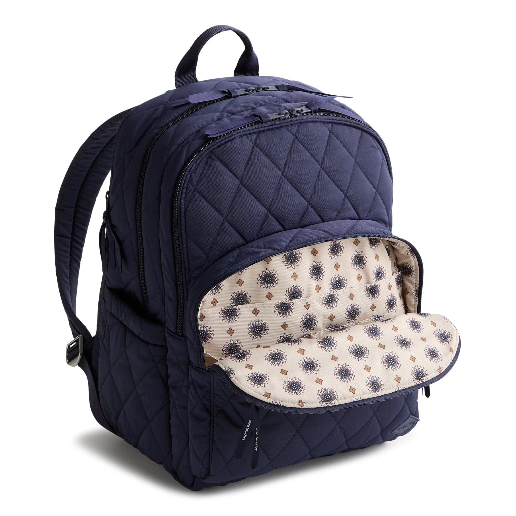 Large Bancroft Backpack Peacoat in Performance twill - Image 4