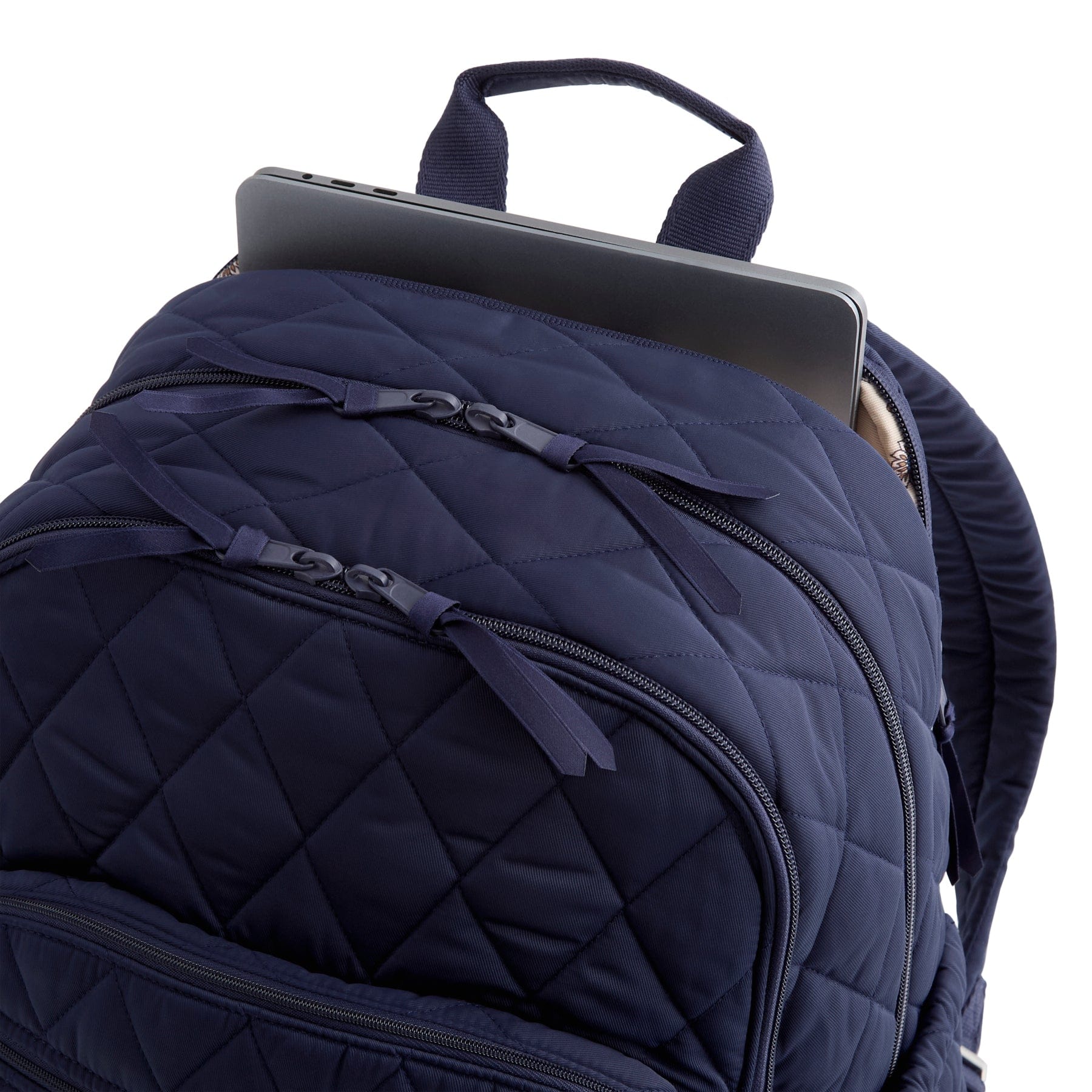Large Bancroft Backpack Peacoat in Performance twill - Image 5