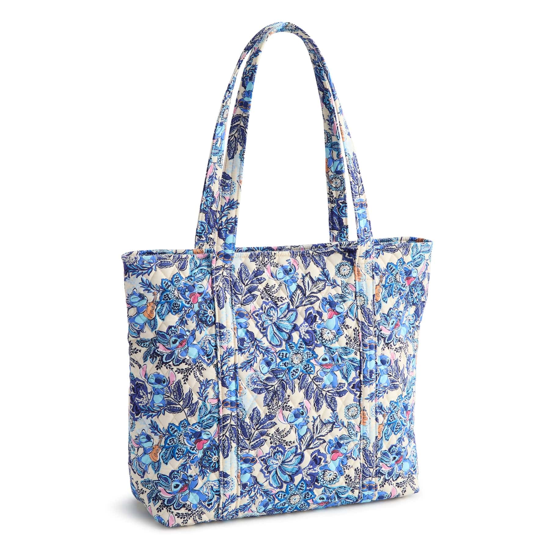 Disney Original Vera Tote Stitch leafy blooms in Premium cotton - Image 2