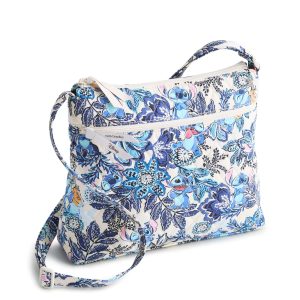 Disney Original Zip Hipster Stitch leafy blooms in Premium cotton