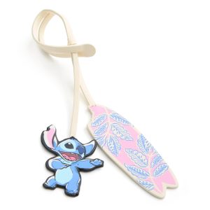 Disney Stitch Bag Charm Surfboard stitch stripe in Faux leather
