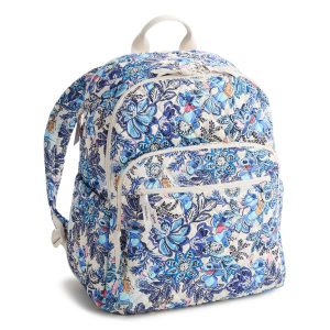Disney Bancroft Backpack Stitch leafy blooms in Premium cotton