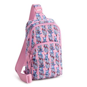 Disney Lorman Sling Backpack Surfboard stitch in Premium cotton