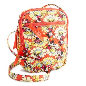 Disney Sullivan Crossbody Mickey and minnie petal floral in Premium cotton