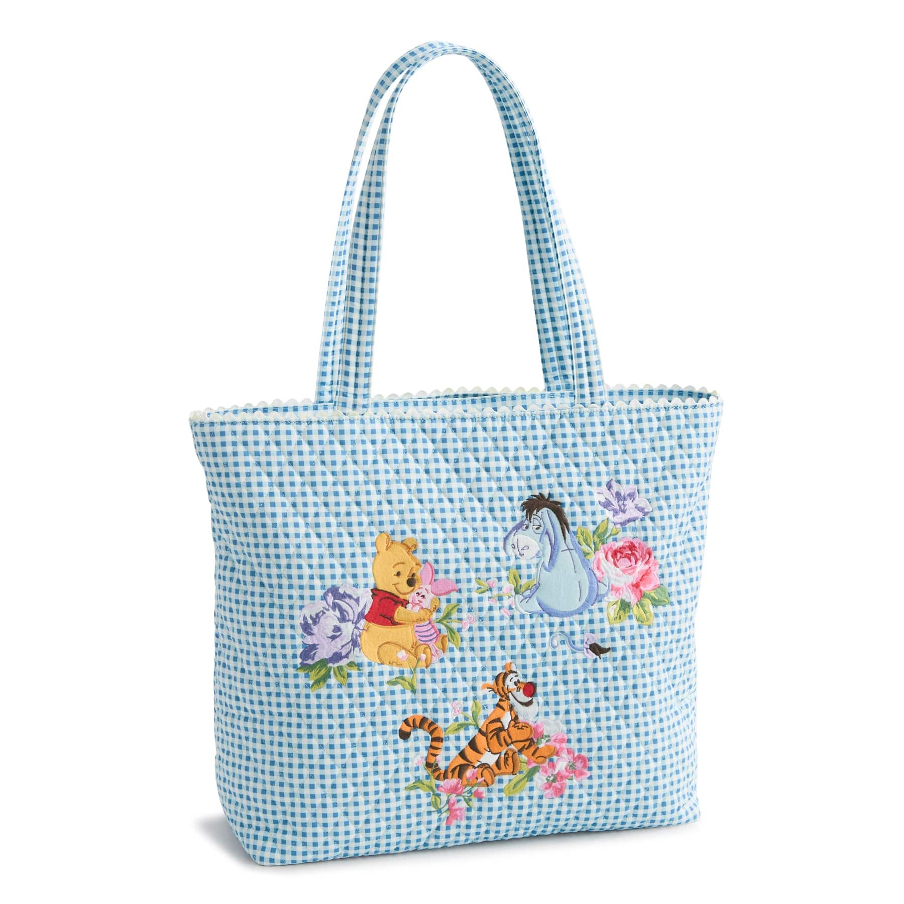 Disney Original Vera Tote Winnie the pooh springtime gingham in Premium cotton