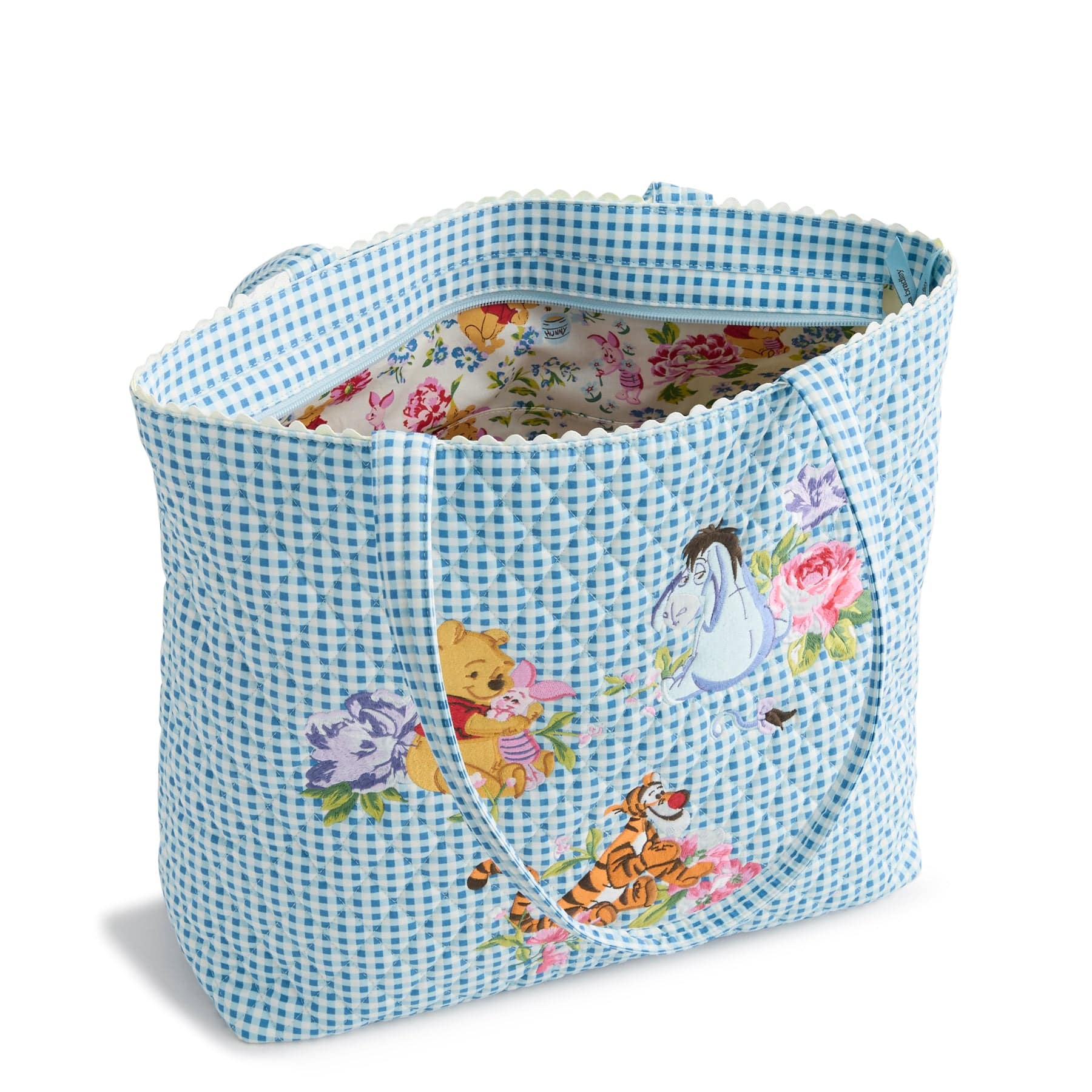 Disney Original Vera Tote Winnie the pooh springtime gingham in Premium cotton - Image 3