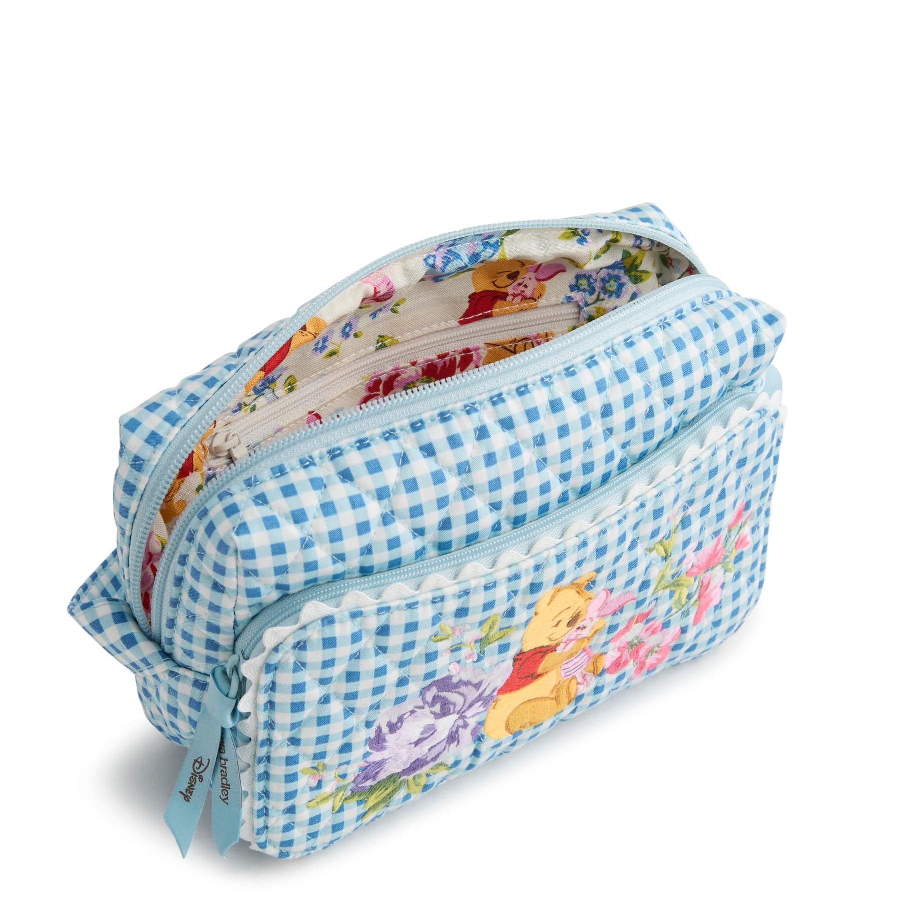 Disney Becker Camera Bag Crossbody Winnie the pooh springtime gingham in Premium cotton - Image 4
