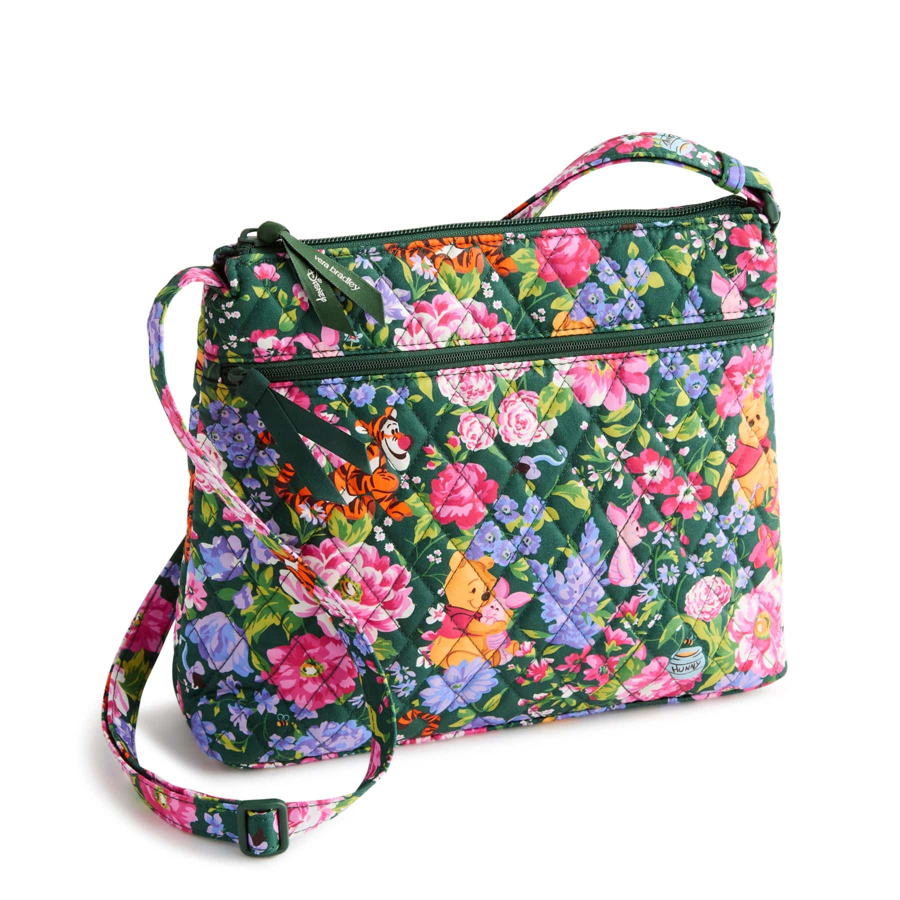 Disney Original Zip Hipster Winnie the pooh springtime in Premium cotton