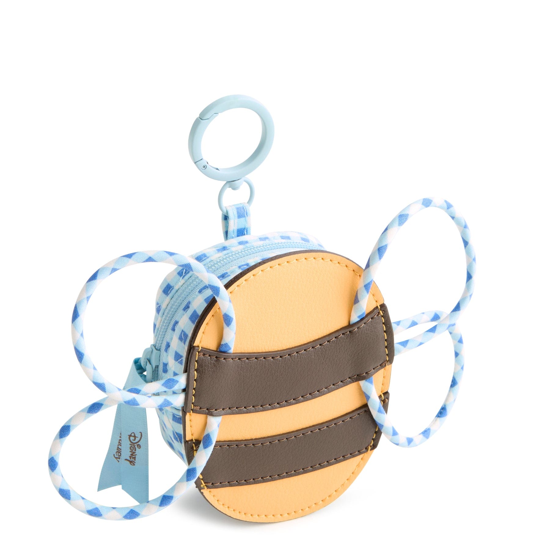 Disney Zip Earbud Bag Charm Winnie the pooh springtime in Premium cotton