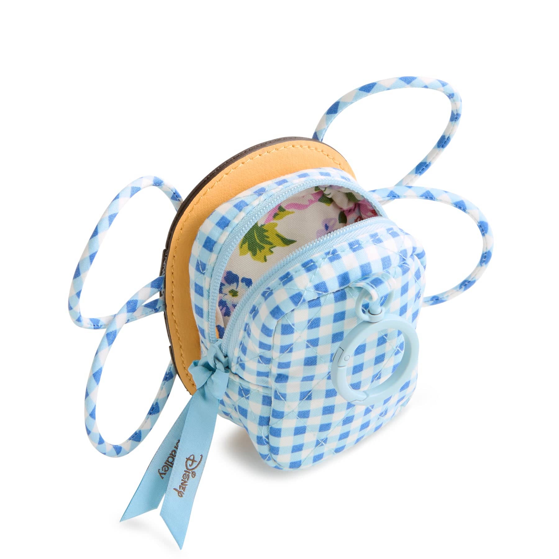 Disney Zip Earbud Bag Charm Winnie the pooh springtime in Premium cotton - Image 3