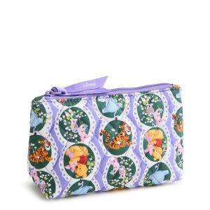 Disney Small Pouch Winnie the pooh springtime eyelet in Premium cotton
