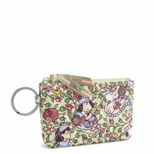 Peanuts Zip ID Case Country club peanuts paisley in Premium cotton