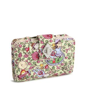 Peanuts Small Turnlock Wallet Country club peanuts paisley in Premium cotton