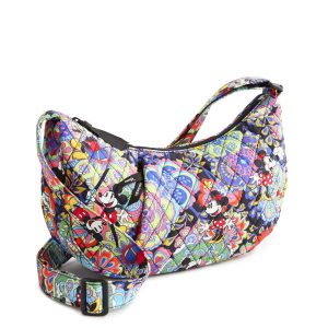 Disney Kimmel Sling Crossbody Mickey and minnie petal multi in Premium cotton