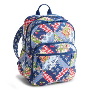 Large Bancroft Backpack Trellis patchwork in Premium cotton
