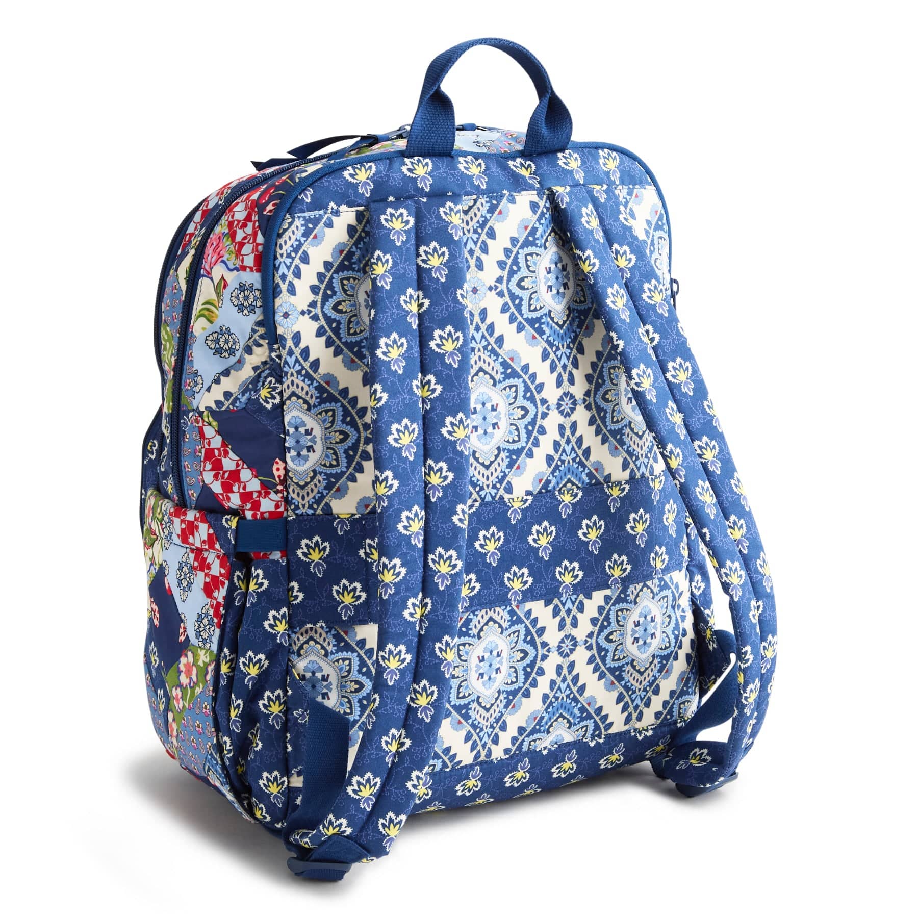 Large Bancroft Backpack Trellis patchwork in Premium cotton - Image 3