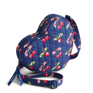 Verona Heart Crossbody Cherry picking in Premium cotton