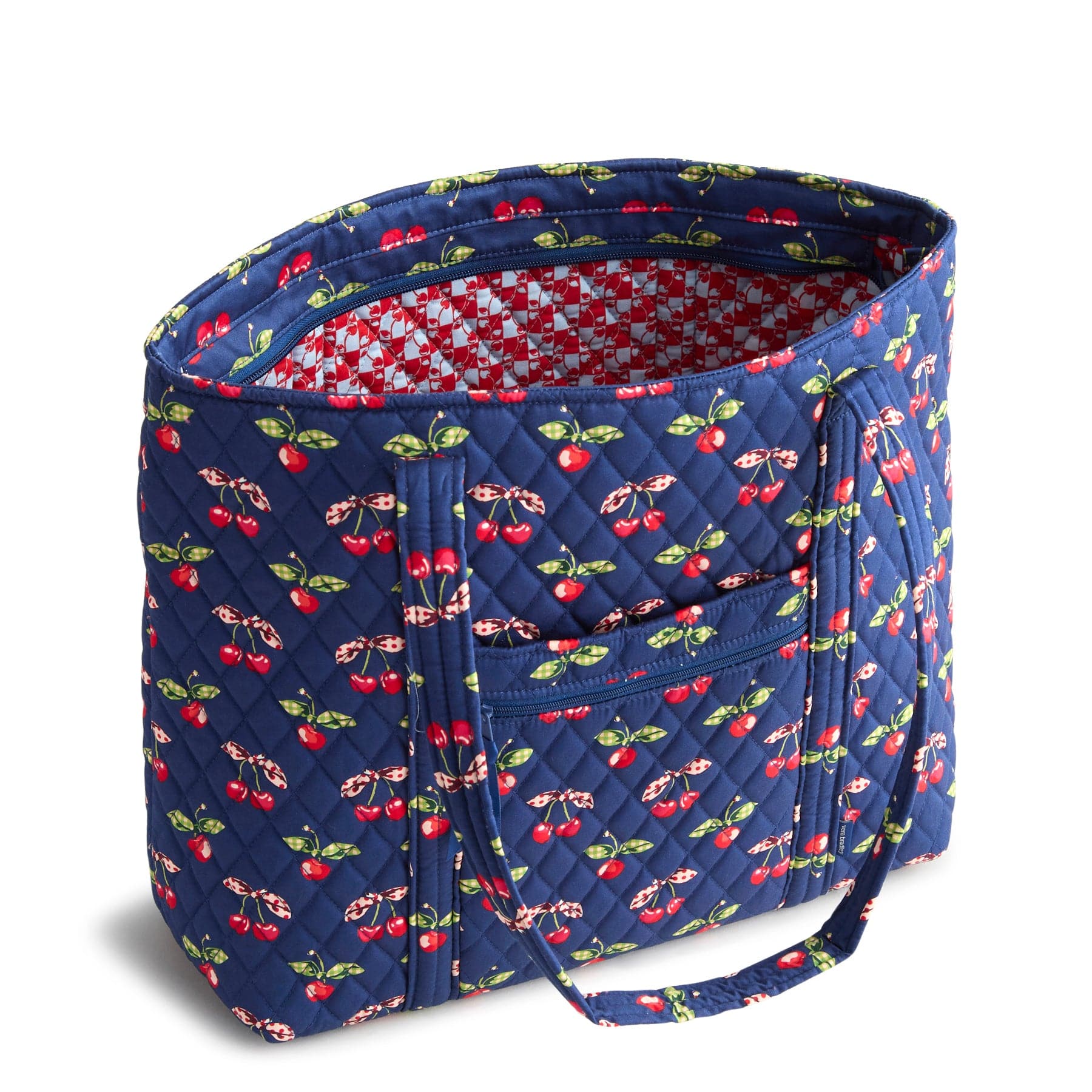 Original Vera Tote Cherry picking in Premium cotton - Image 4