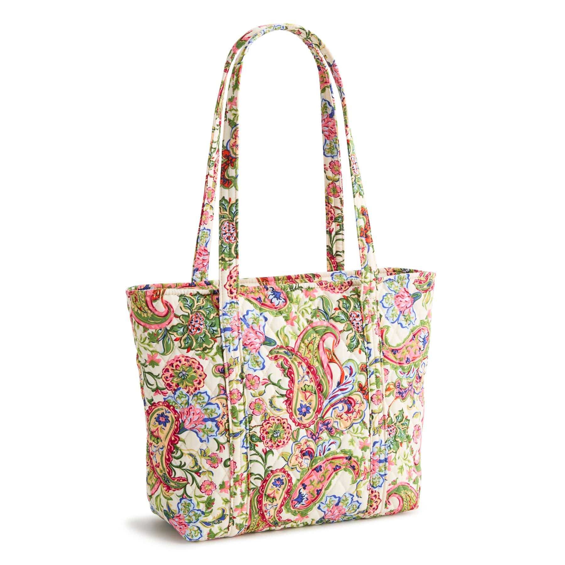 Small Original Vera Tote Vibrant paisley in Premium cotton - Image 2