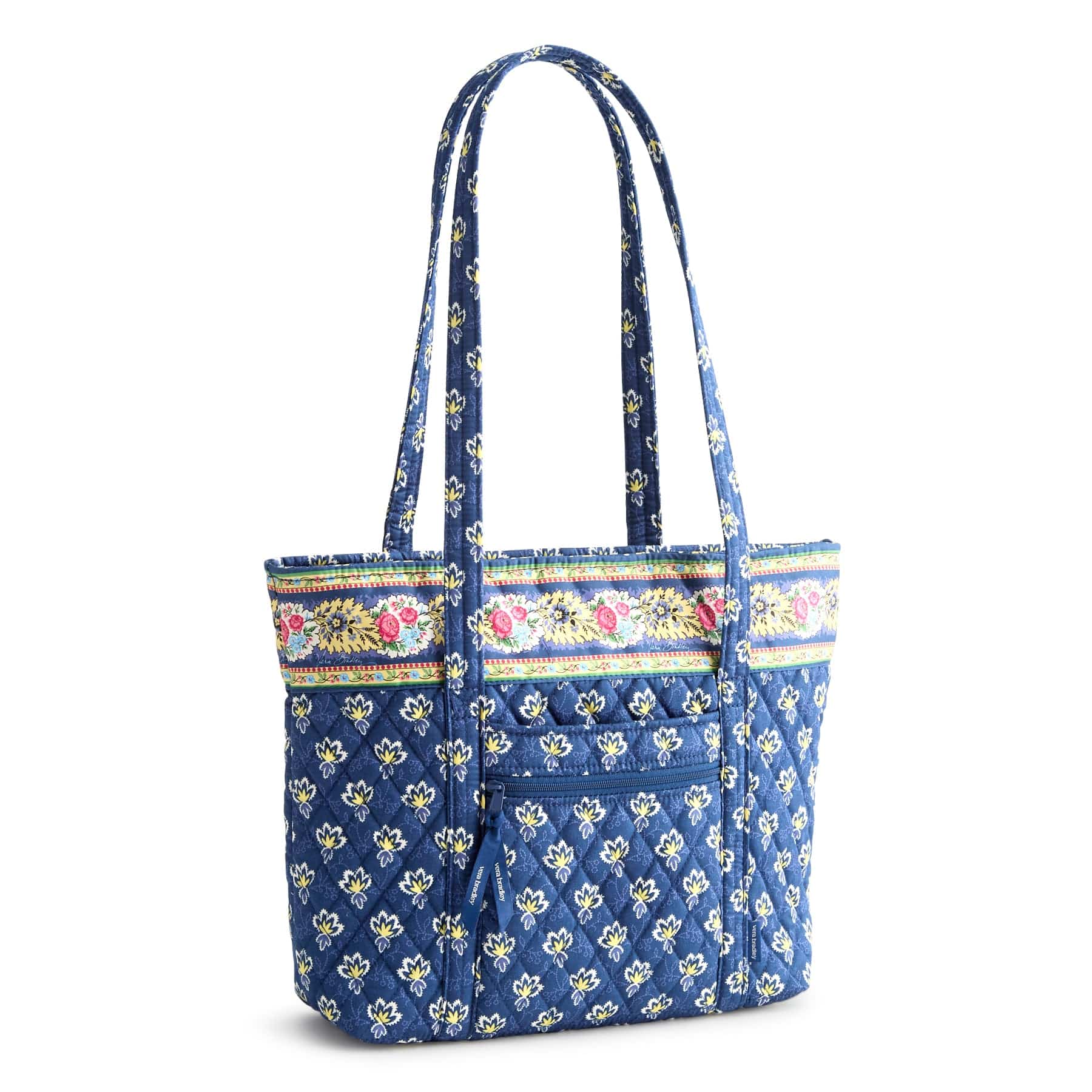 Small Original Vera Tote Maison blue in Premium cotton