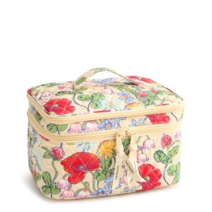 Brush Up Cosmetic Case All the pretty wildflowers in Premium cotton