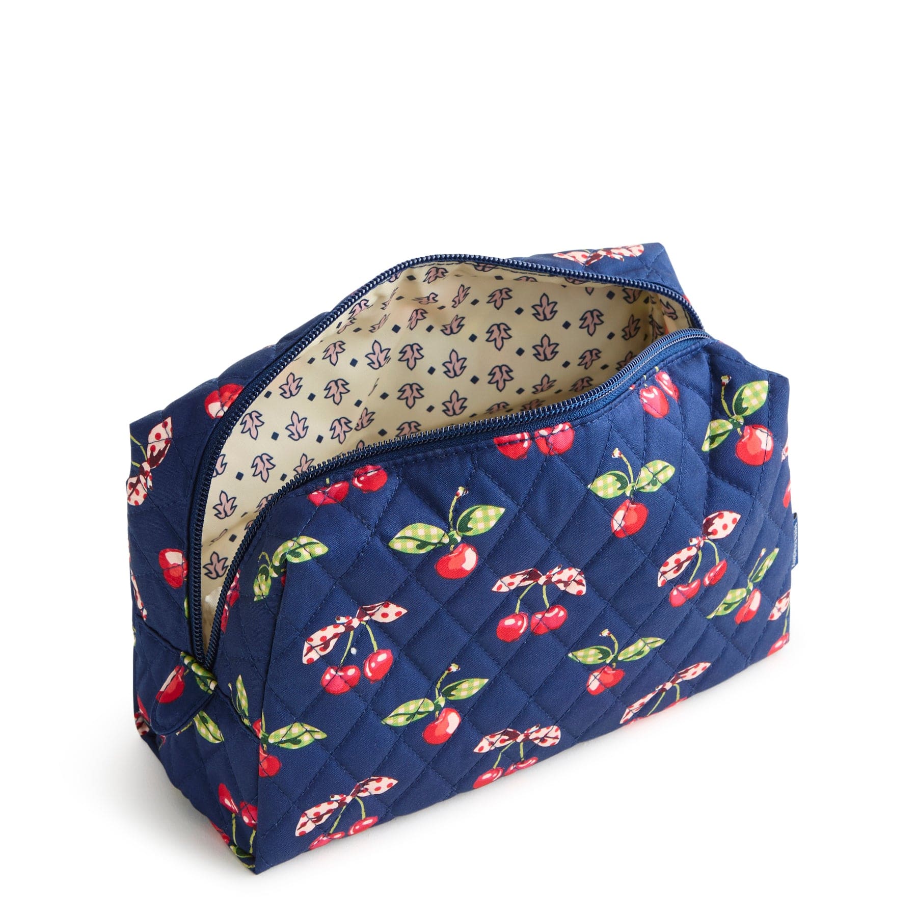 Medium Cosmetic Bag Cherry picking in Premium cotton - Image 2