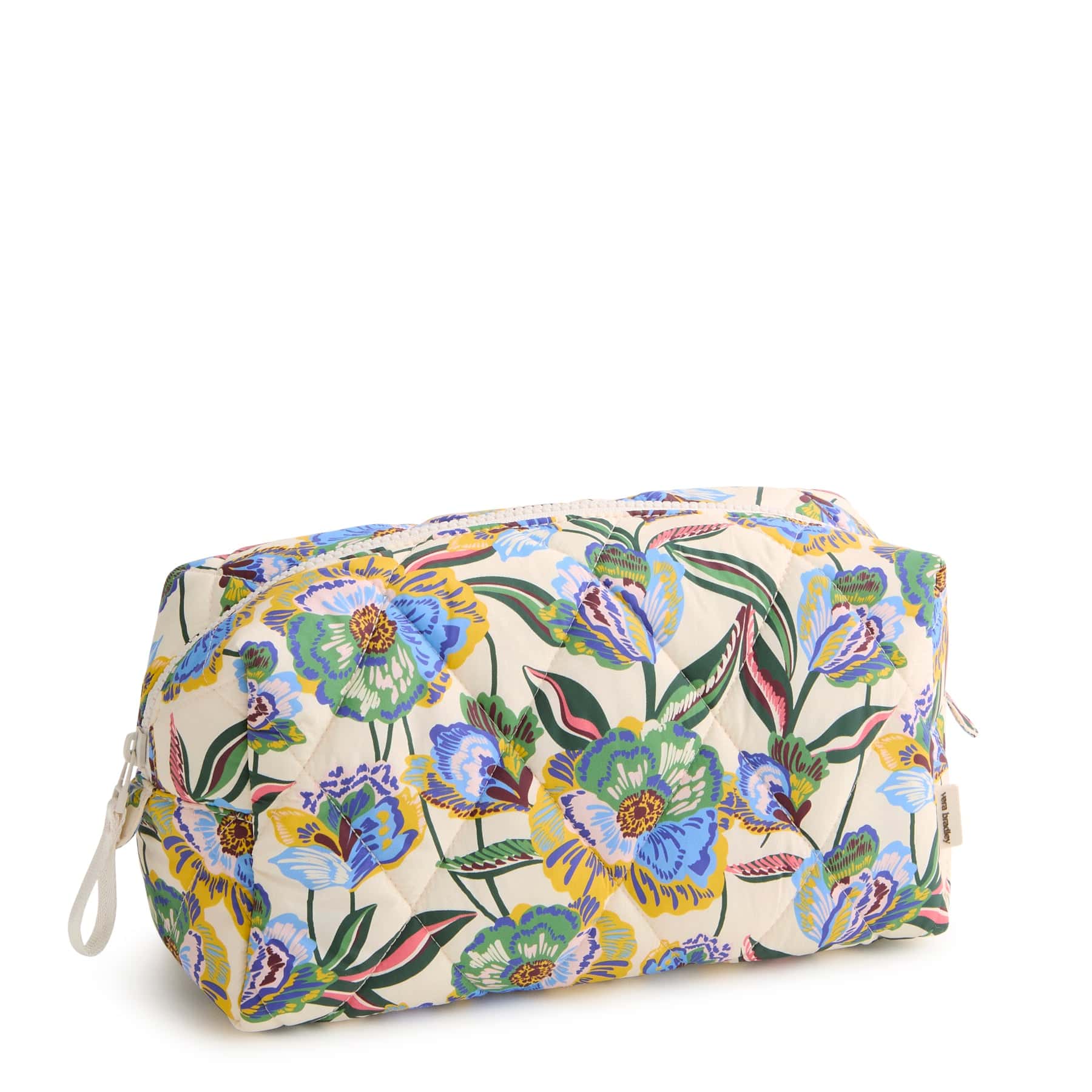 Large Cosmetic Bag Gardenia garden in Featherweight