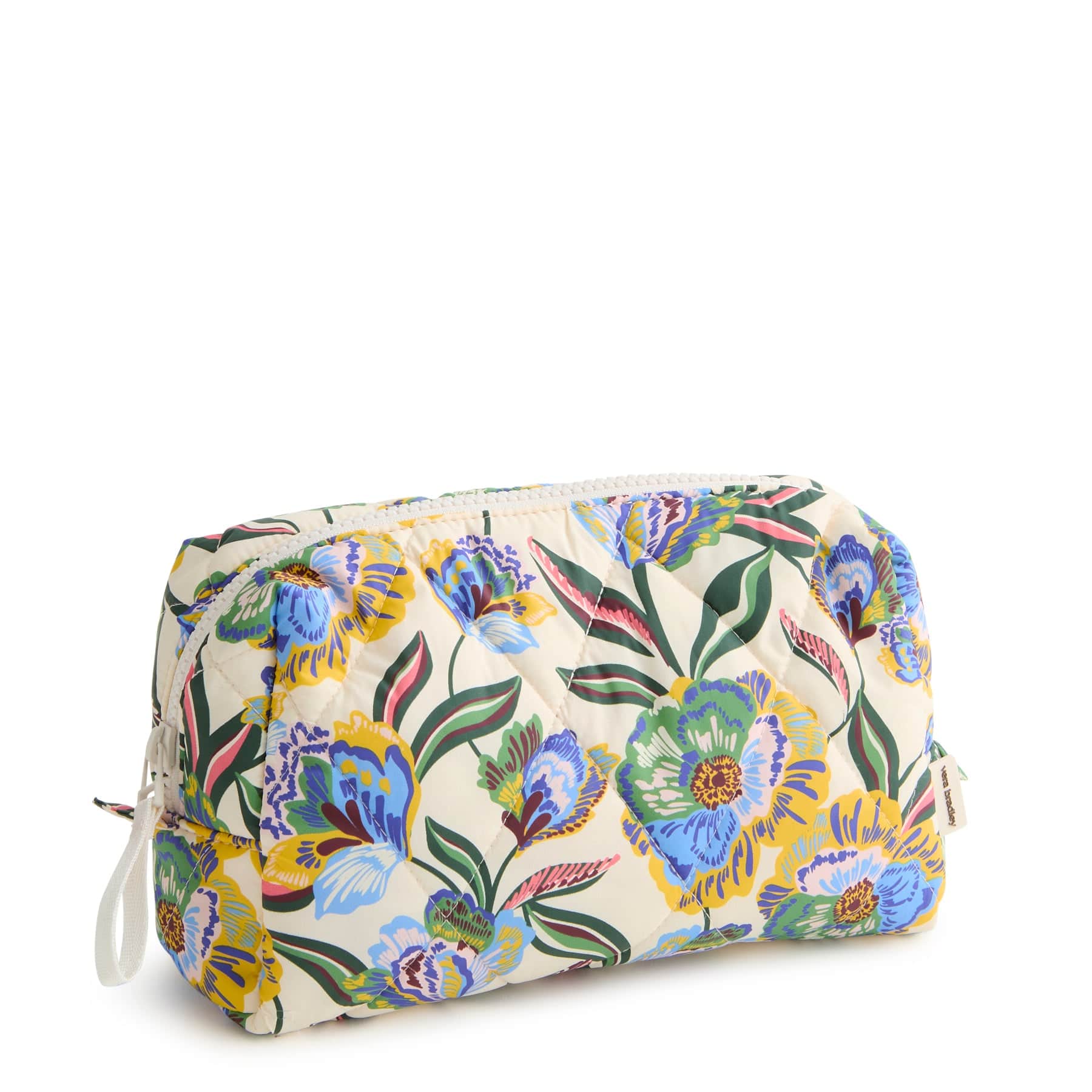 Medium Cosmetic Bag Gardenia garden in Featherweight