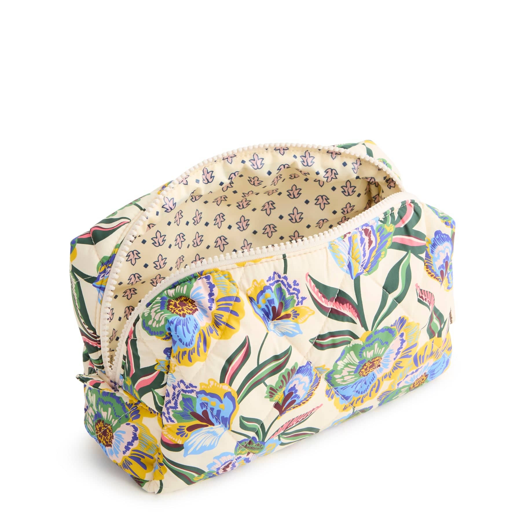 Medium Cosmetic Bag Gardenia garden in Featherweight - Image 2