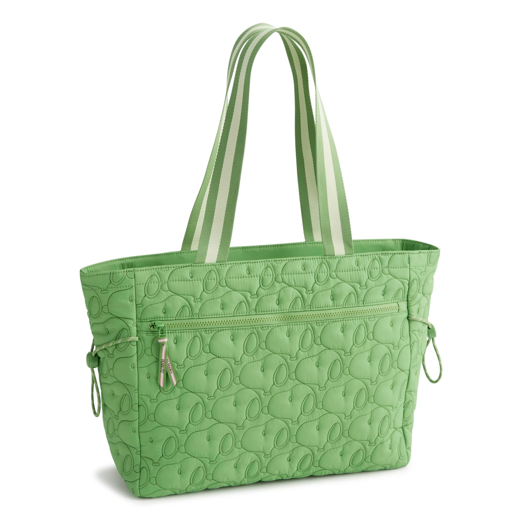 Peanuts Hathaway Tote Fluorite green snoopy in Featherweight