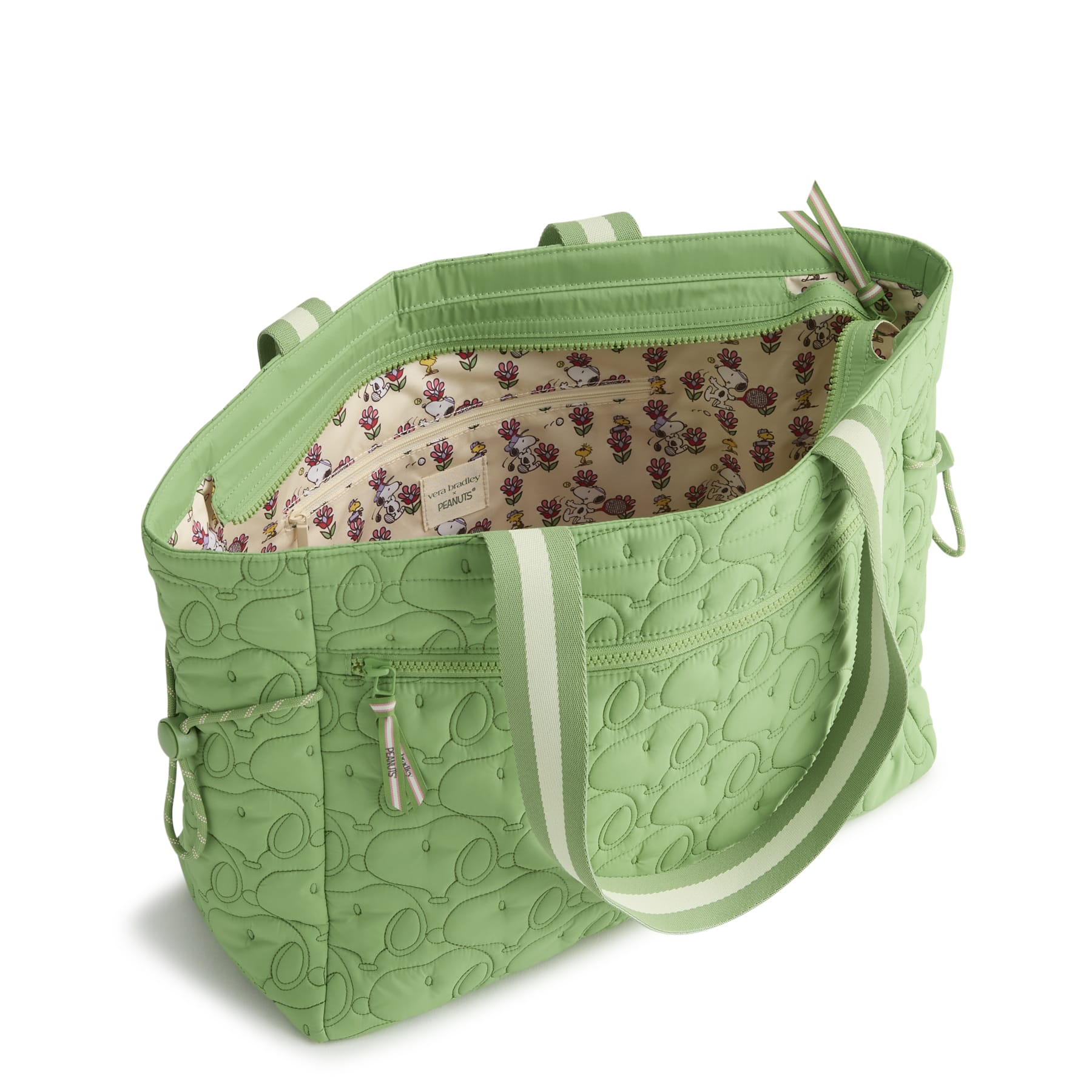 Peanuts Hathaway Tote Fluorite green snoopy in Featherweight - Image 3