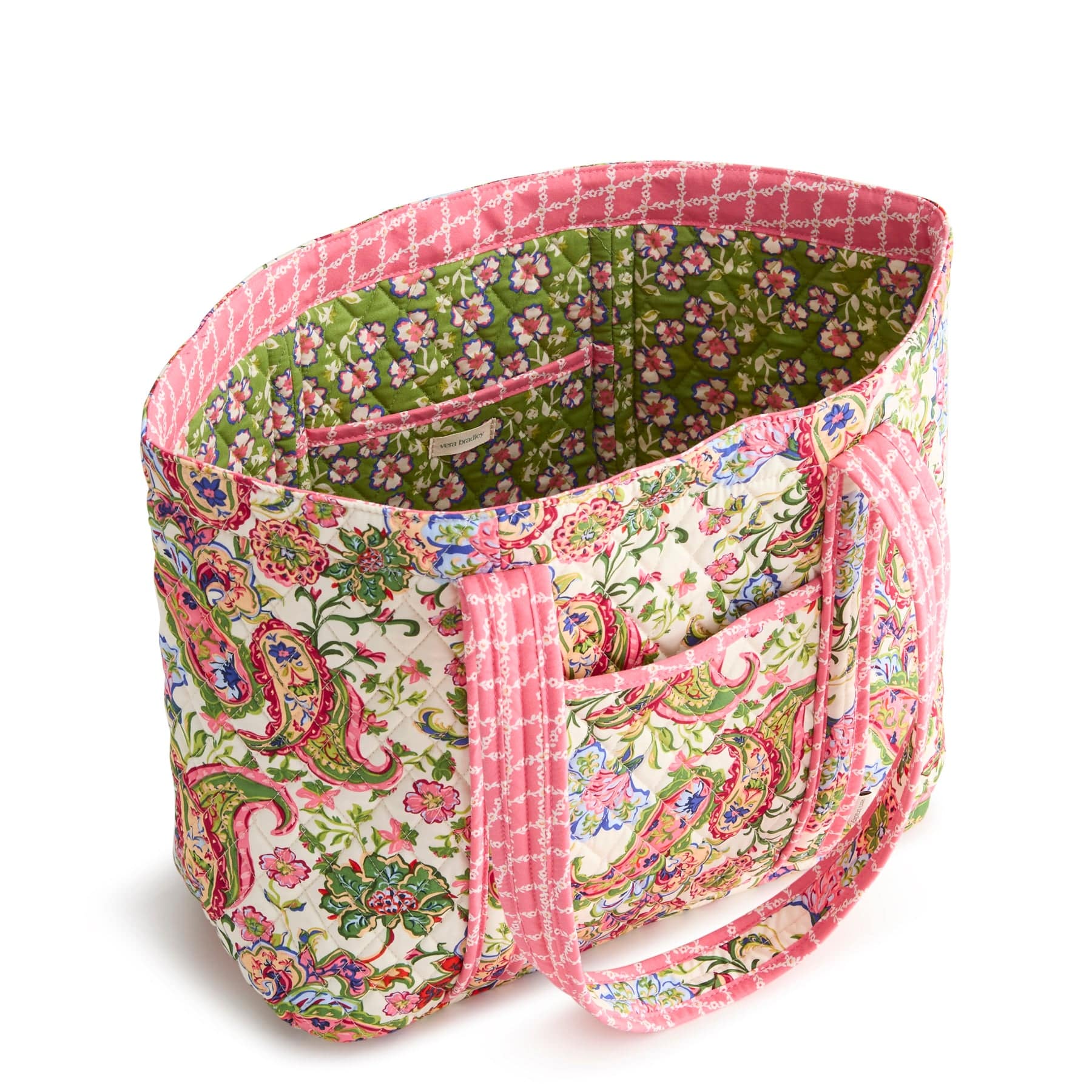 Hathaway Tote Bag Vibrant paisley in Premium cotton - Image 4