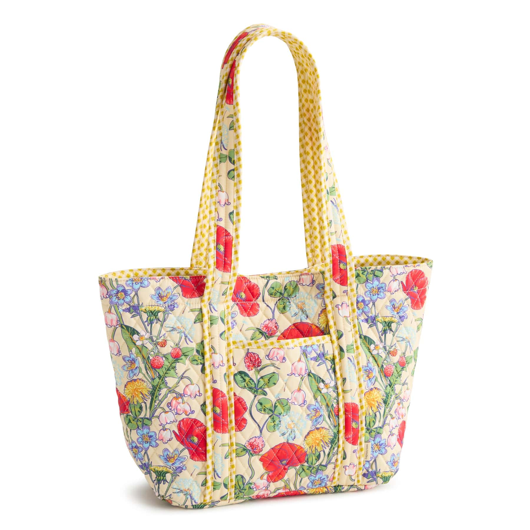 Small Hathaway Tote Bag All the pretty wildflowers in Premium cotton