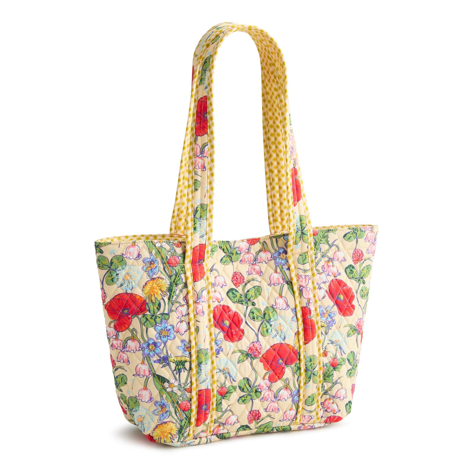 Small Hathaway Tote Bag All the pretty wildflowers in Premium cotton - Image 5