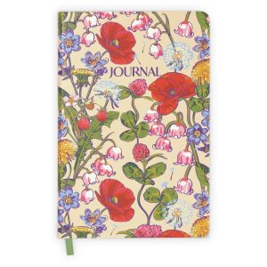 Textured Journal All the pretty wildflowers
