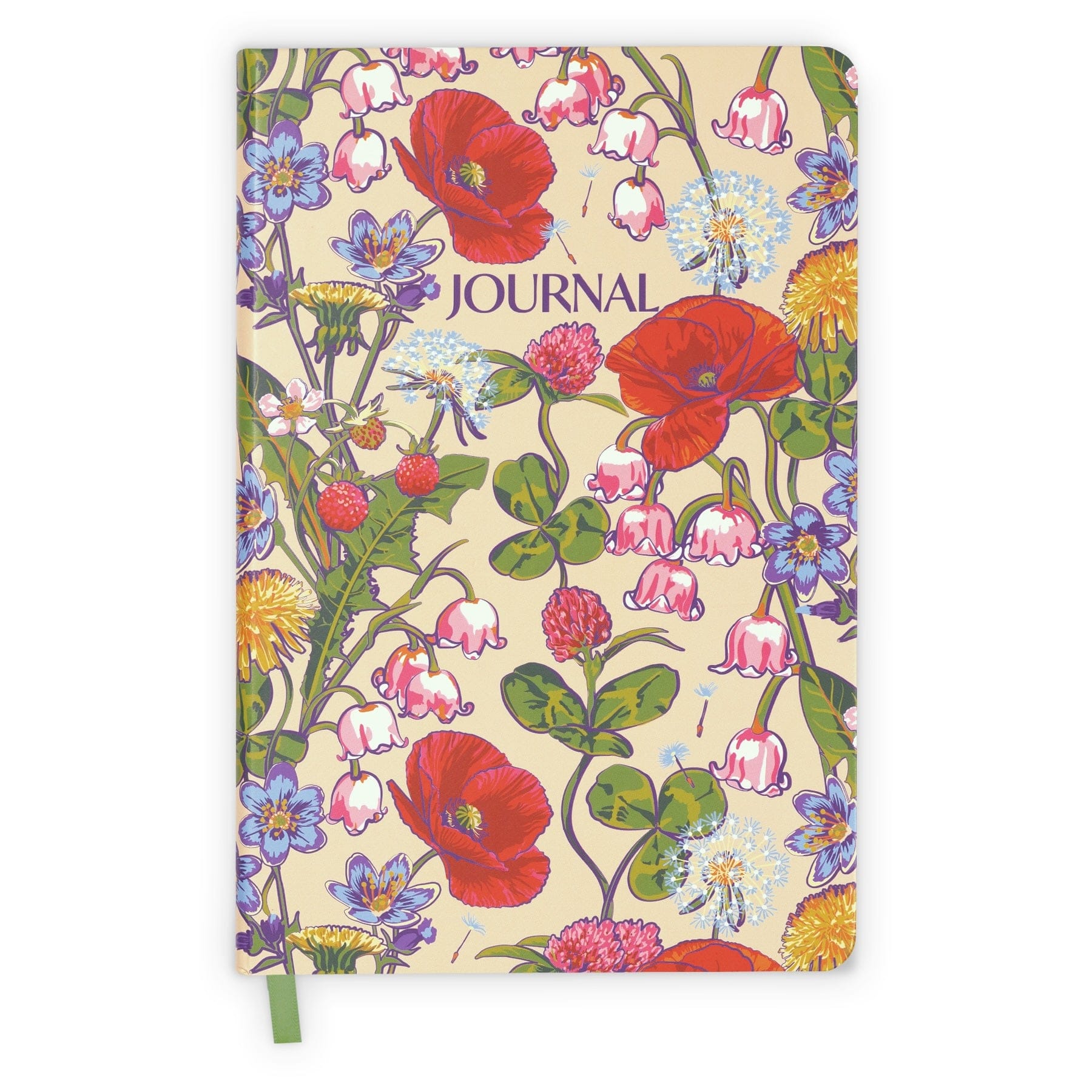Textured Journal All the pretty wildflowers